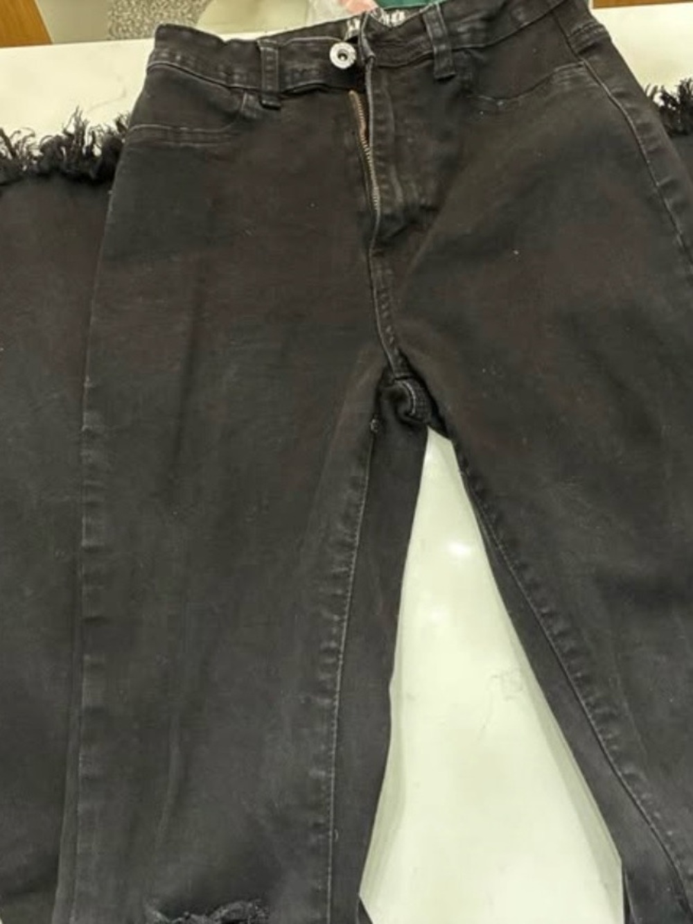 High-Rise Black Skinny Jeans for Women - Sleek Everyday Fit